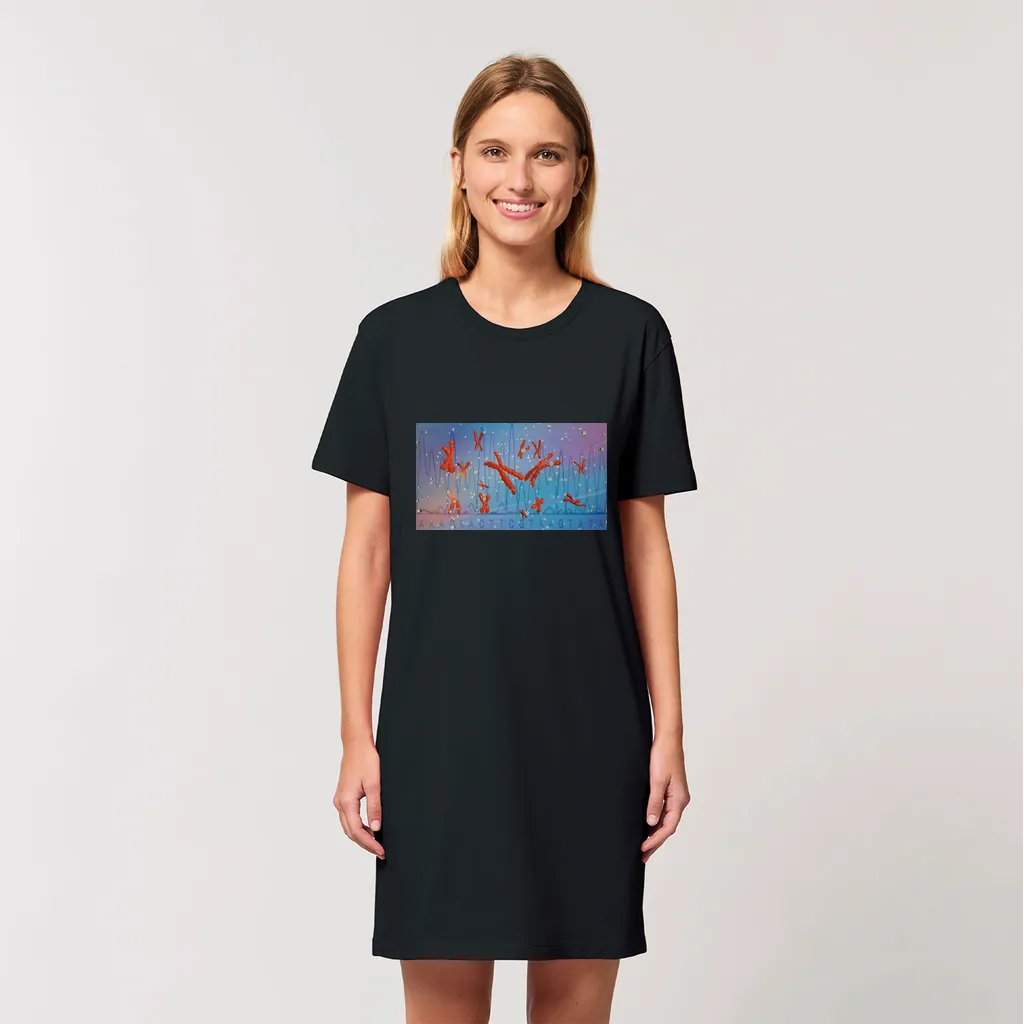 Chromosomes Organic T-Shirt Dress