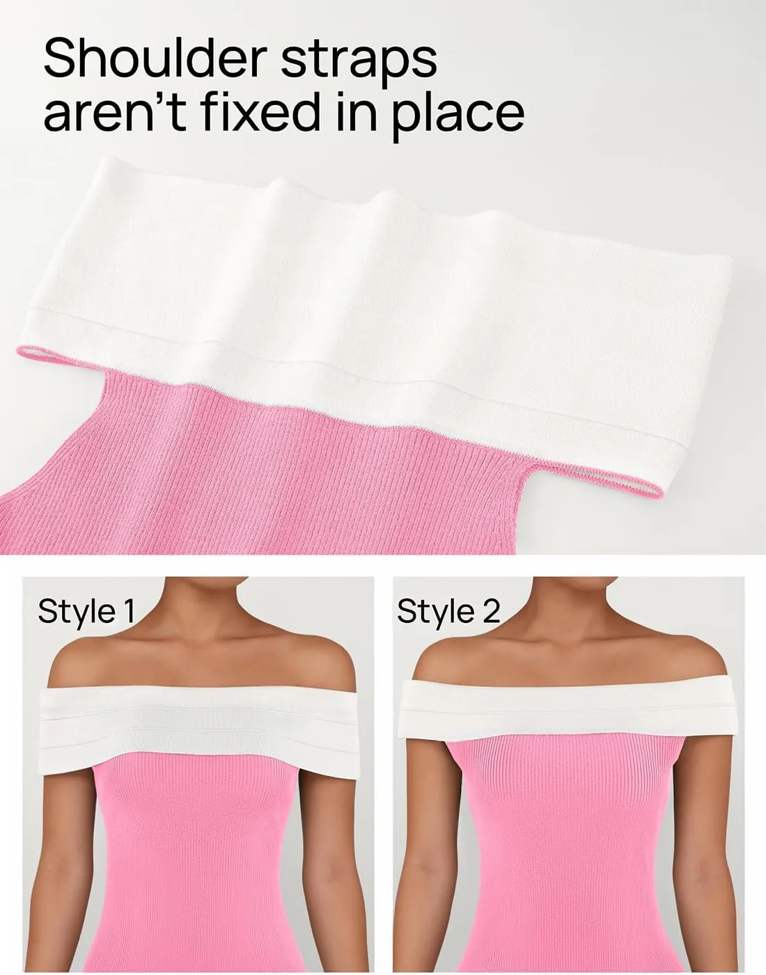 ZESICA Women's 2025 Summer Off The Shoulder Ribbed Knit Sweater Dresses Sleeveless Color Block Party Bodycon Maxi Dress
